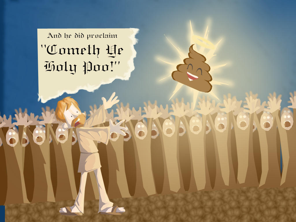 Poop Priest Holy Poo by Wackom on DeviantArt