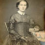 Big Eyed Beauty 1/6 Plate daguerreotype c.1850s