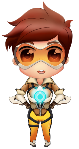 Tracer Chibi (Overwatch)