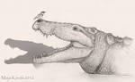 The Pleistocene Killer Crocodile by Eurwentala