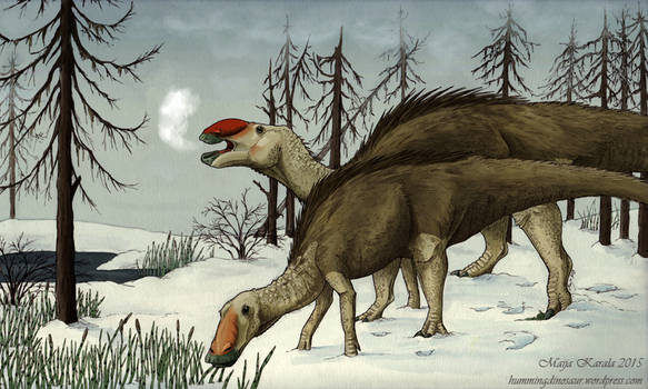 Rudolph the Red-Nosed Hadrosaur