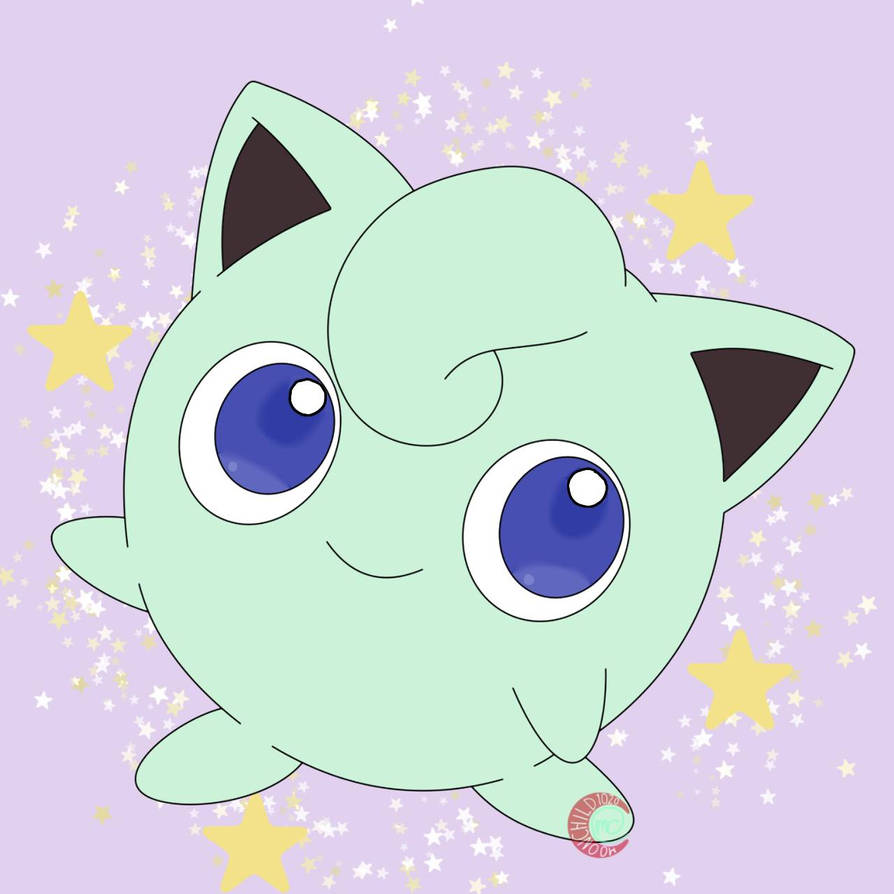My version of shiny Jigglypuff! by moonchild0208 on DeviantArt