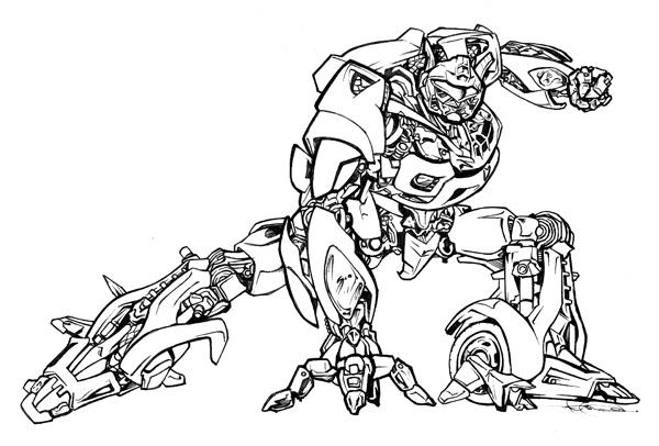 Sketch - Autobot Jazz By Comer On Deviantart