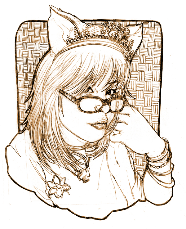 Catgirl portrait