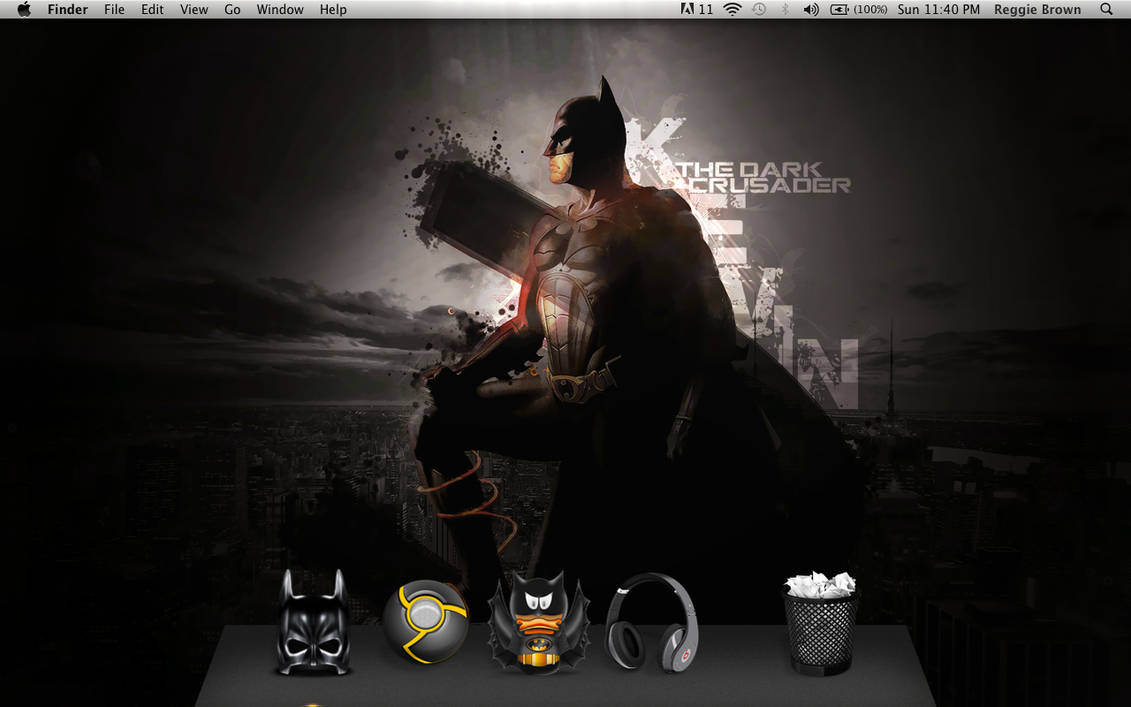 Batman Mac Computer Batman Mac by iAmWavyCrockett on DeviantArt