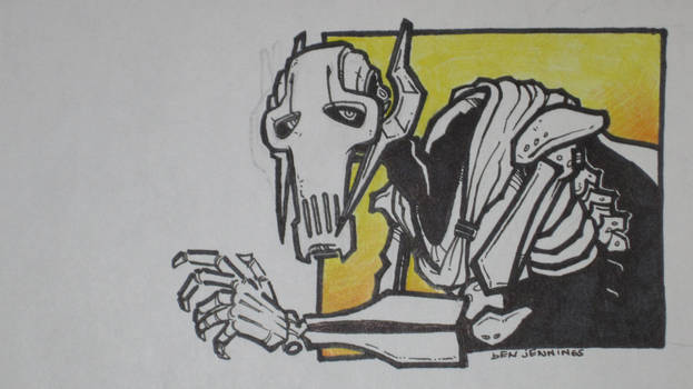 Grievous sketch card