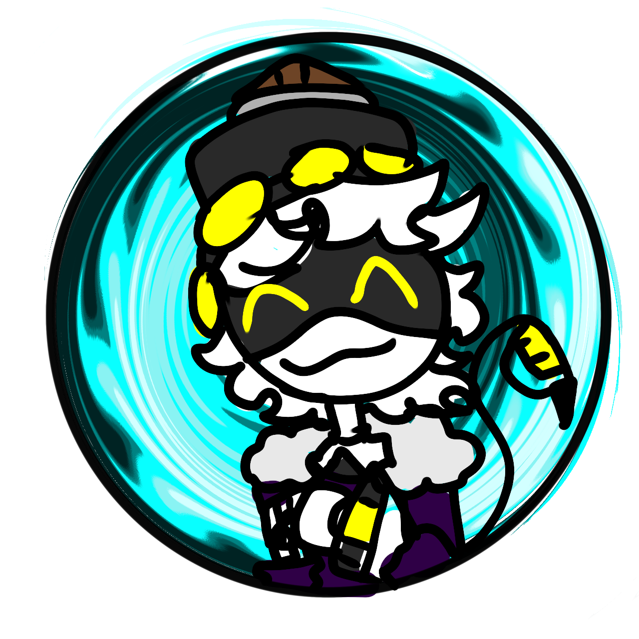 Custom N Sign Pfp N with a pie :D (Pfp request) by hugthesun on DeviantArt