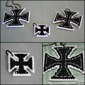 Iron/Prussian Cross Charms