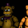 [SFM/FNAF] UFMP Fredbear and Hiplock springbonnie