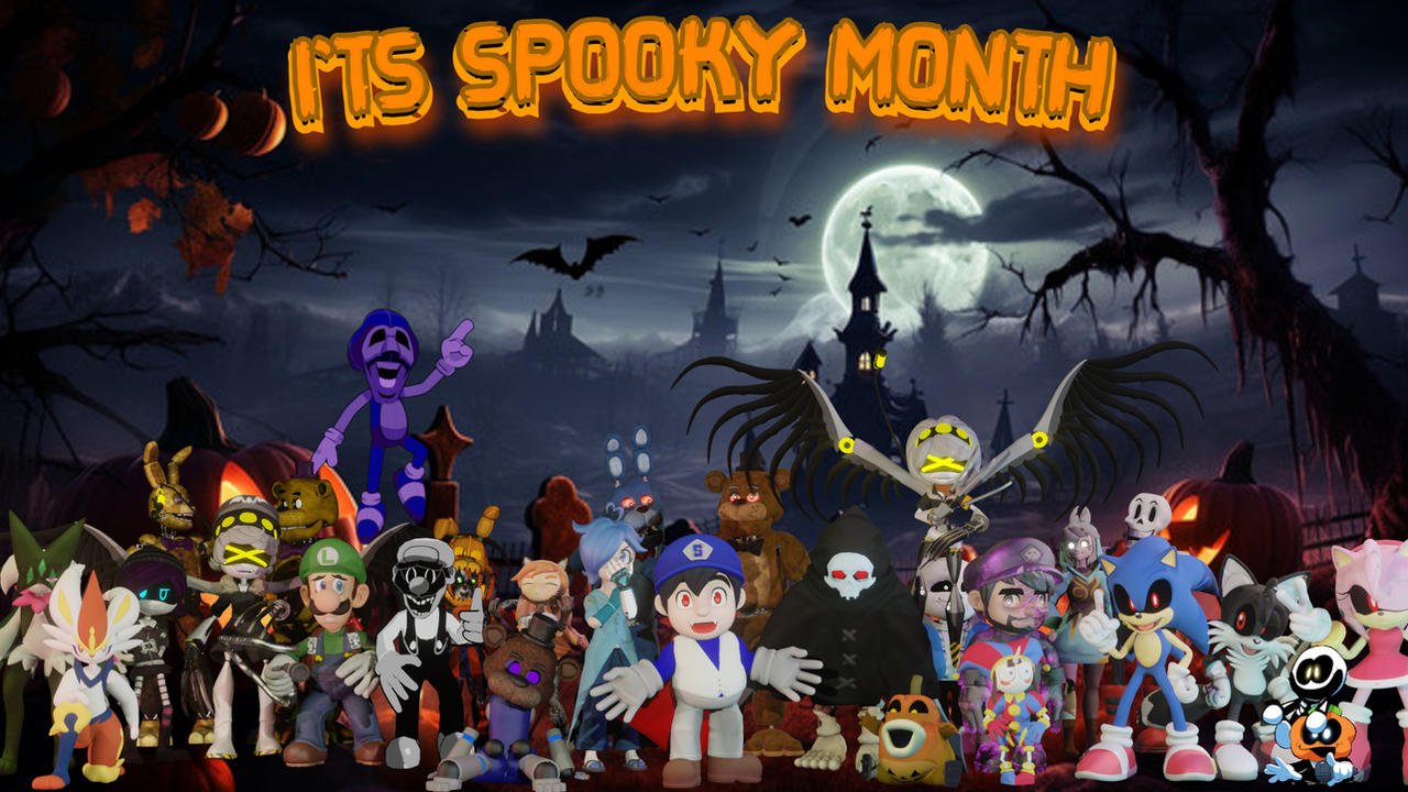 My OC's as Spooky Month characters by SuperMiles64 on Newgrounds