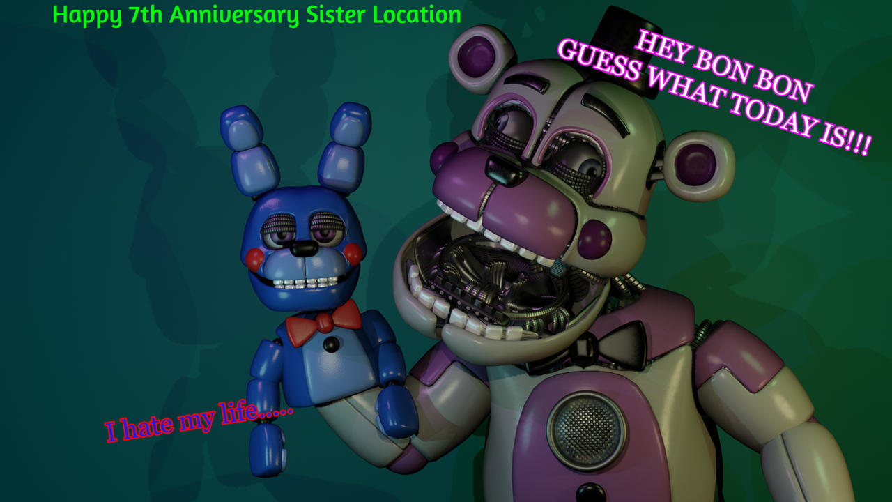 Sister Location 5th Anniversary! by DaisytheDragon on DeviantArt