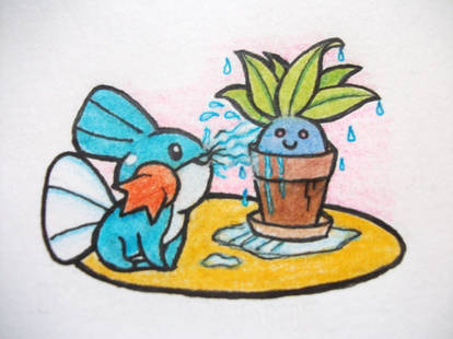 Mudkip and oddish