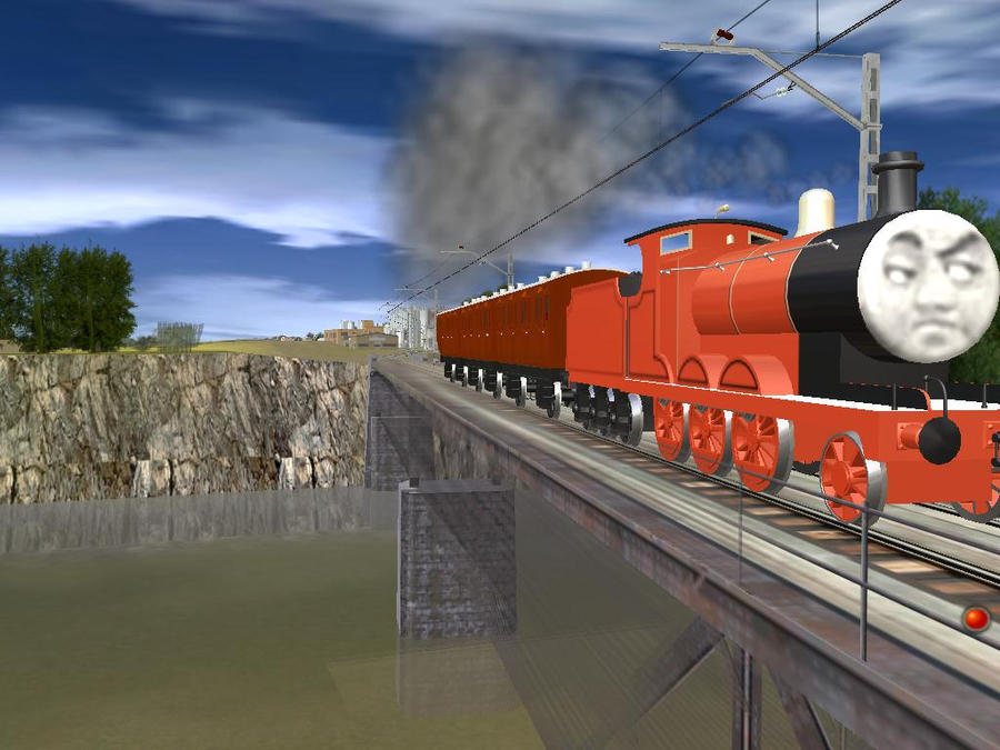 Red H Engine The red engine by ThomasFan1990 on DeviantArt