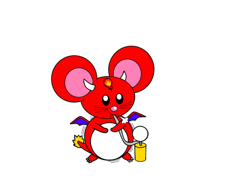 Polyflame Mouse Draflare the fire mouse inflated 2 by MicaloonSoul on DeviantArt