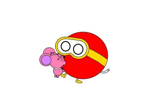 Pooka inflated by a big puffkiss by MicaloonSoul on DeviantArt