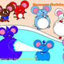 Summer Holiday for loonimons mice or mouse