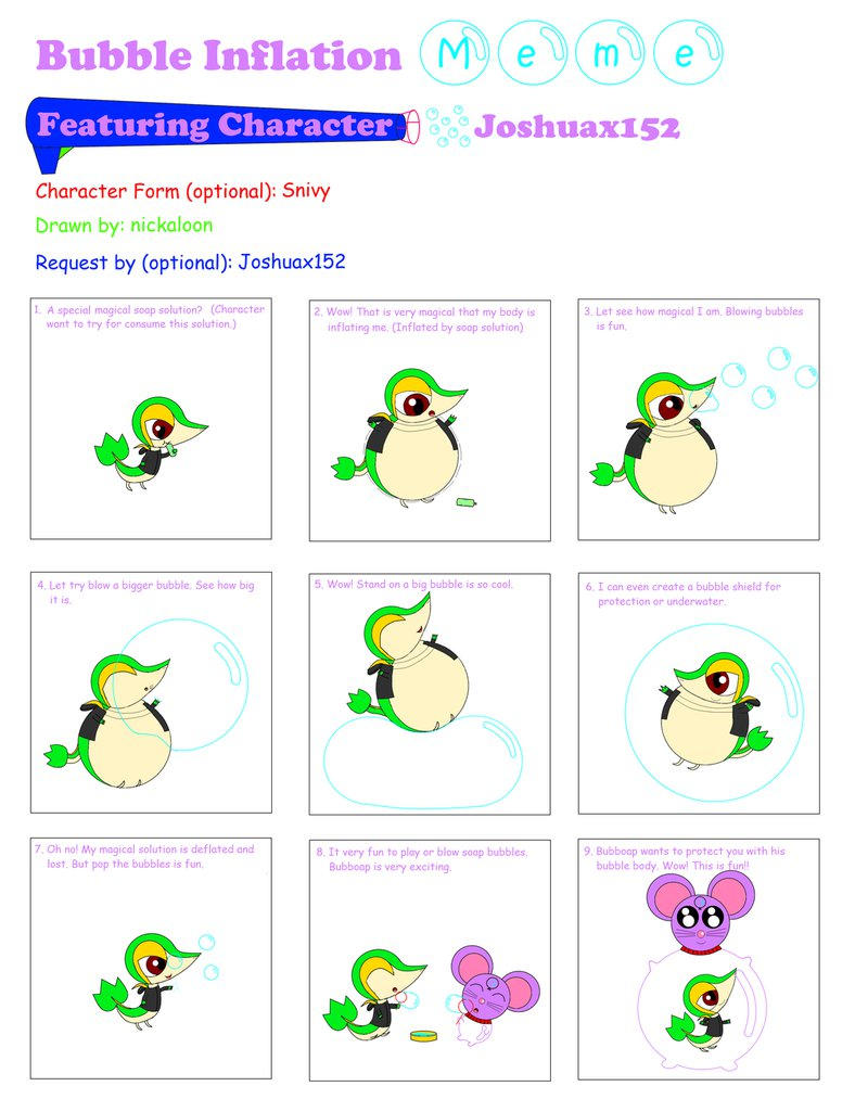 Bubble inflation meme by MicaloonSoul on DeviantArt