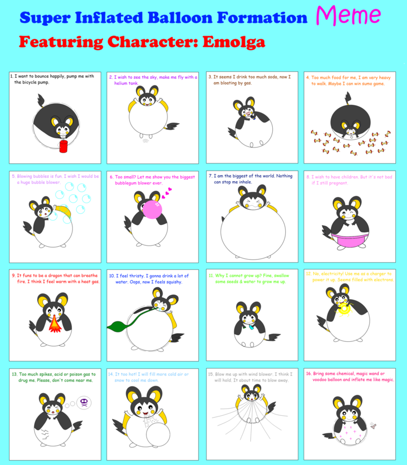 Super inflation balloon formation meme by MicaloonSoul on DeviantArt