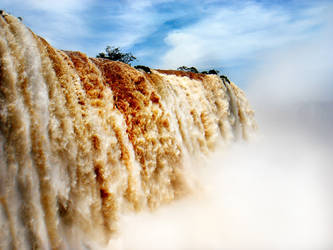 Wall of water.