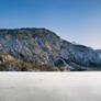 background - frozen lake - almsee