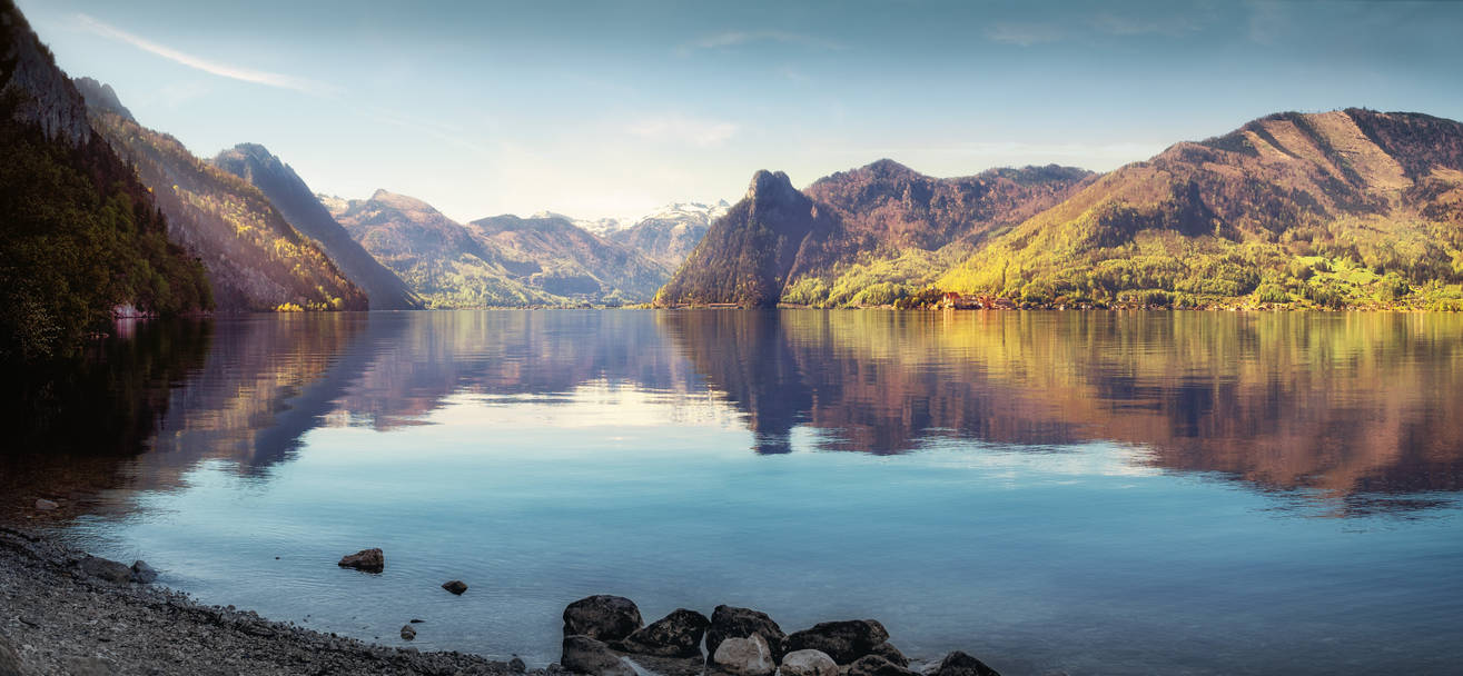 Traunsee - landscape - lake by 8moments Traunsee - landscape - lake by 8moments