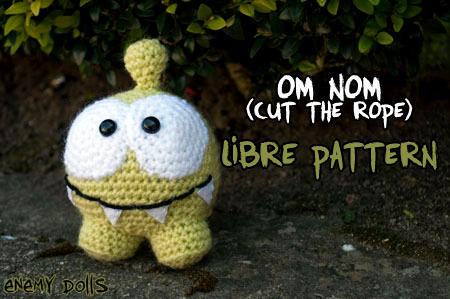 Om Nom (Cut the rope) libre pattern