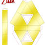 Triforce Papercraft Degraded 1