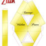 Triforce Papercraft Degraded 2