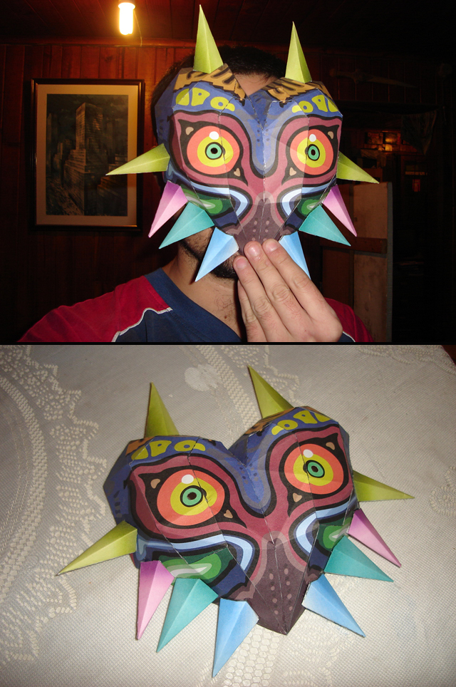 Majora Mask Zeldas Papercraft