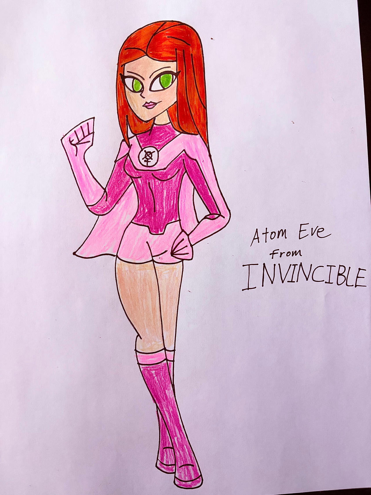 SFW Fanart- Atom Eve from Invincible