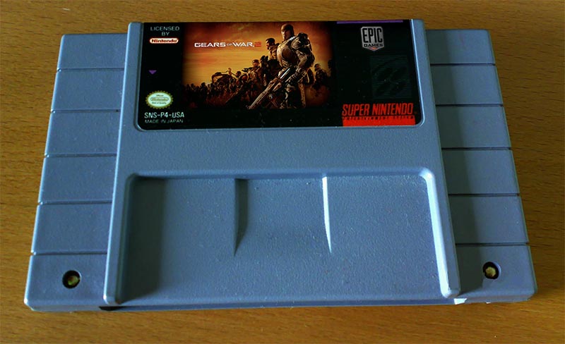 Gears of War 2 for the SNES