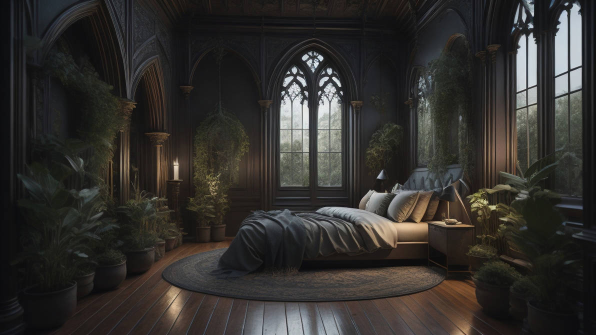 GothicBedroom by BonnieHaynes-Dolbeer on DeviantArt