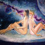 Lesbians together in the universe