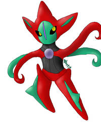 Attack Deoxys oekaki