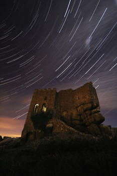 Carn Brea Castle Star Trails