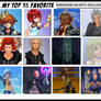 My Top 15 Kingdom Hearts Exclusive Characters