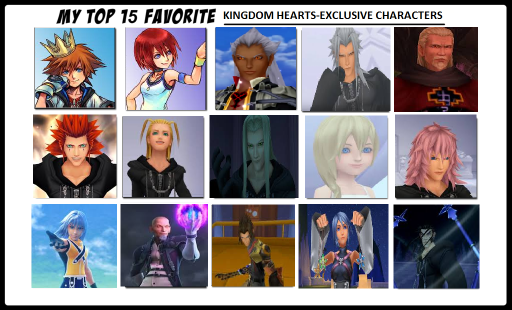 Which one is your best girl? : r/KingdomHearts