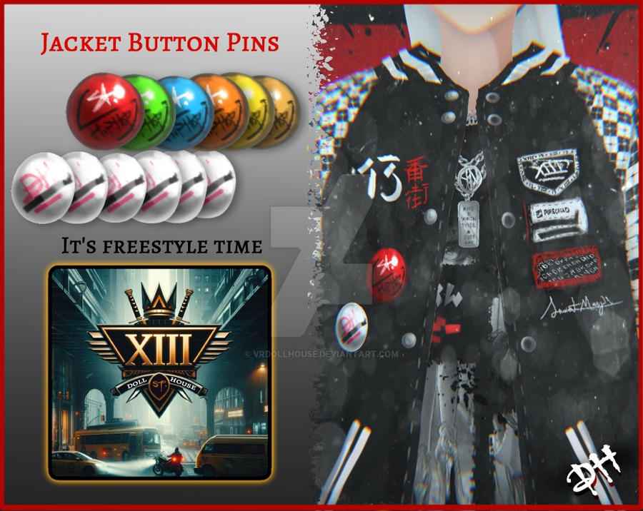 Button Pin Free Download FREE DOWNLOAD | XIII ST. BUTTON PINS by VRDollHouse on DeviantArt
