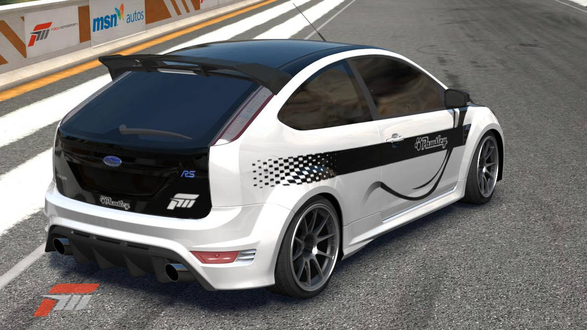 Ford Focus RS rear by huismijt on DeviantArt