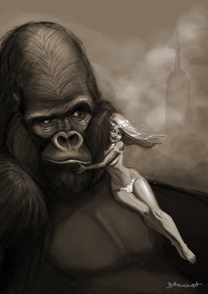 King Kong by edbit68