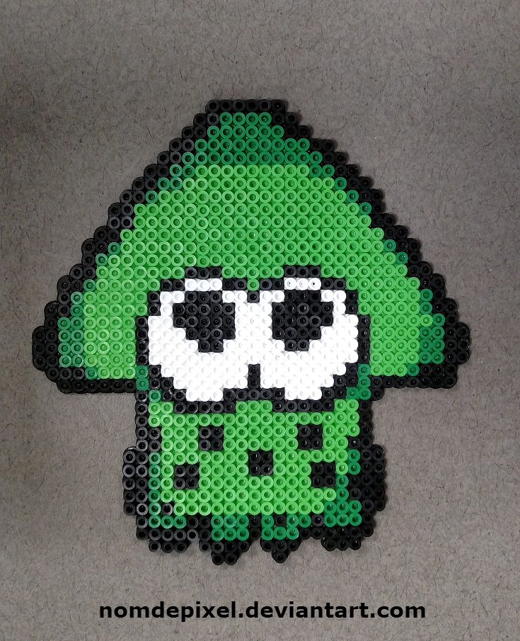 Inkling Squid Perler