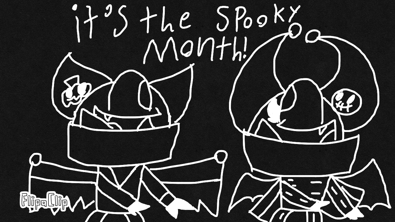 When you realize it's spooky month - GIF - Imgur