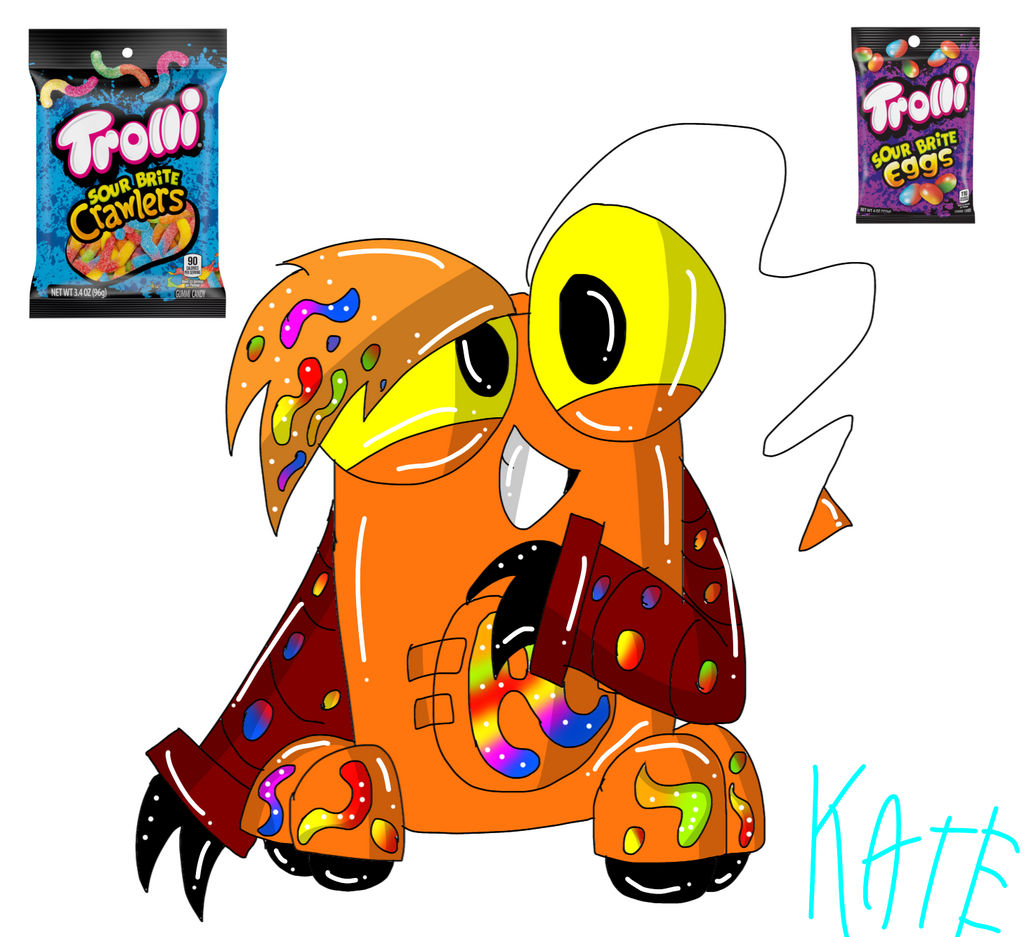 Troli Rip Off Candy Trolli robot candy AU by Katestarpop12 on DeviantArt