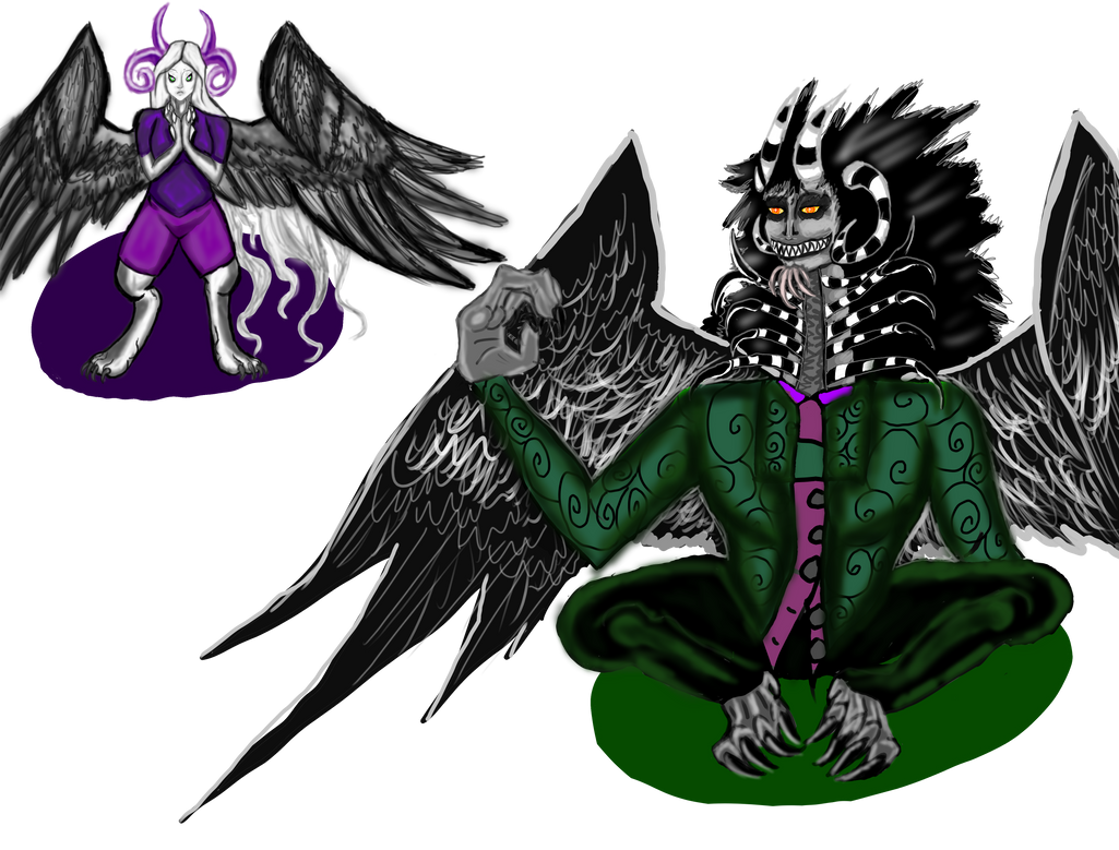 Horned Gods Background-less Rework by Ardat-Lillithium on DeviantArt