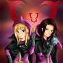 Lucy and Cana in Grimoire Heart?