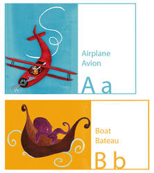 A like Airplane, B for Boat