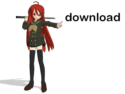 MMD shana DOWNLOAD