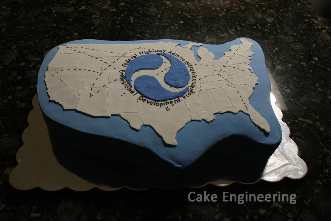 United States Map Cake by cake-engineering on DeviantArt