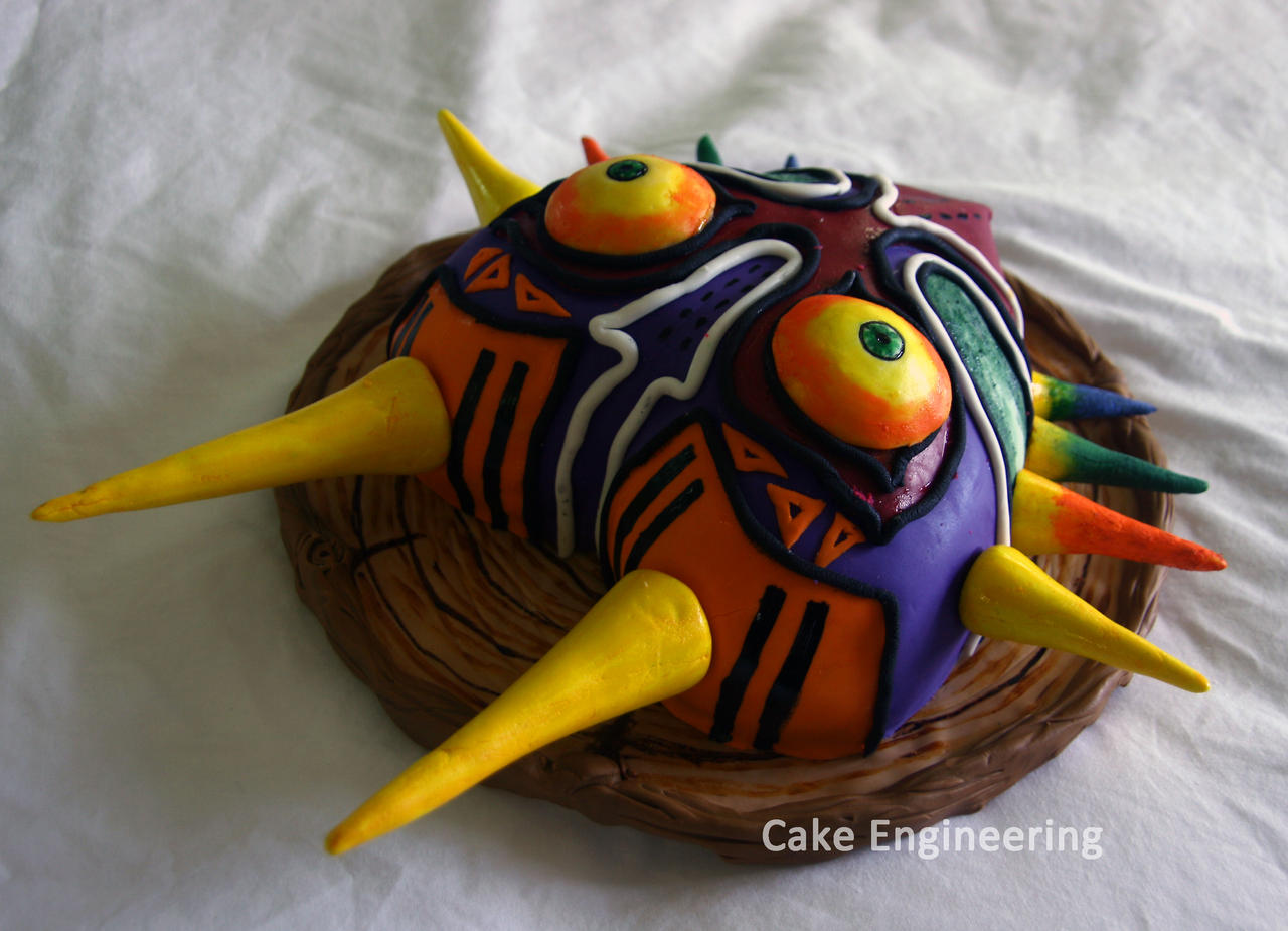 Majora's Mask Cake 2 by cake-engineering on DeviantArt