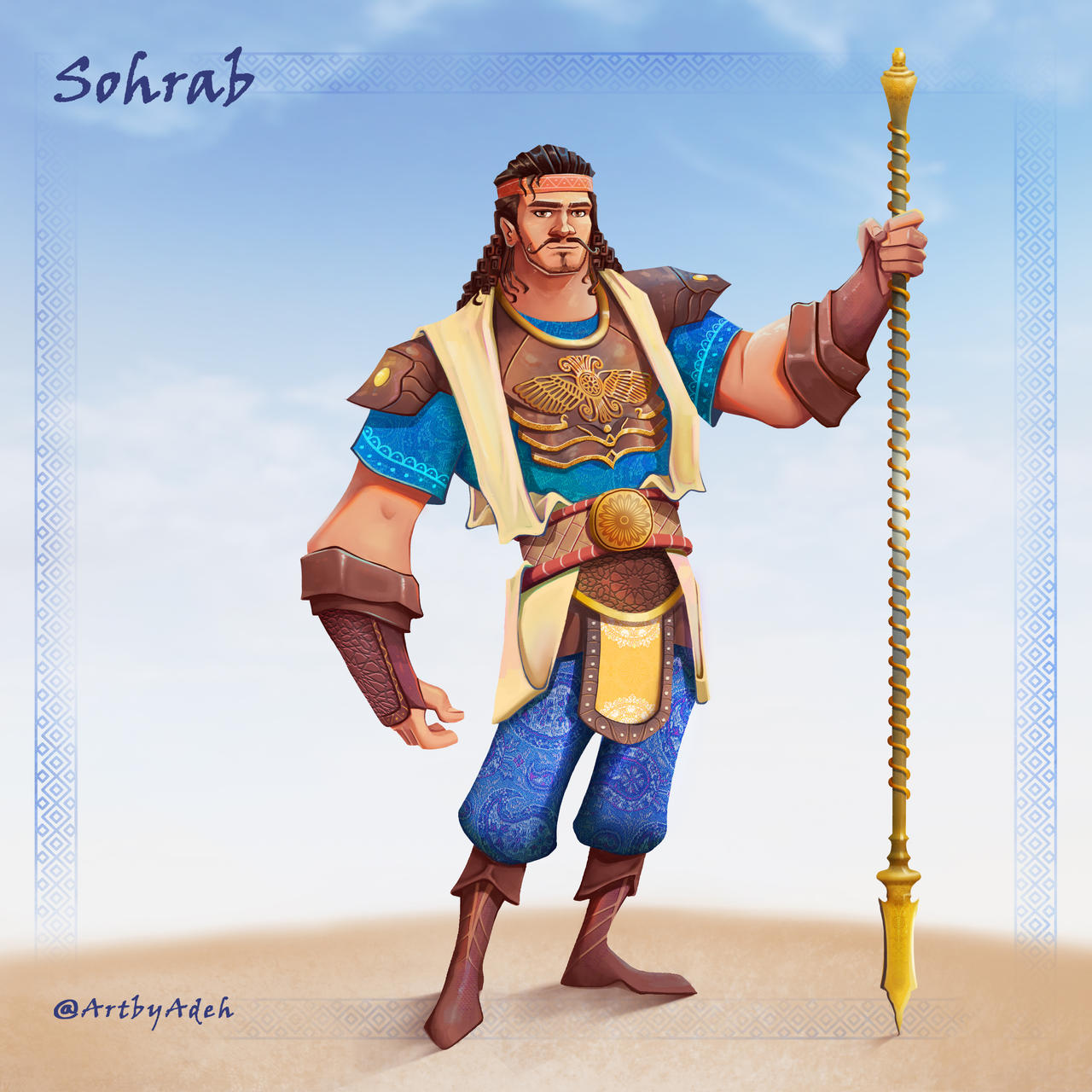 Sohrab Rajar Sohrab by ArtbyAdeh on DeviantArt